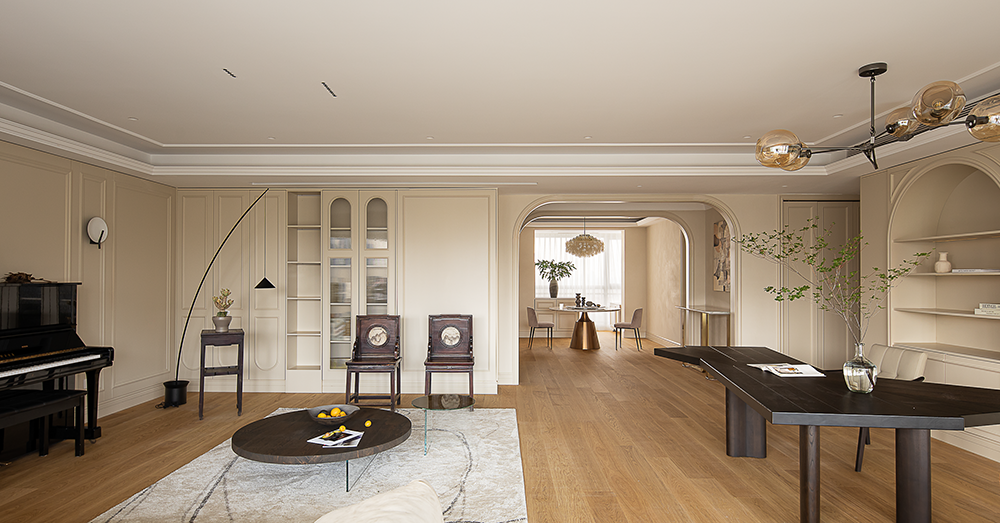 300㎡现代法式大平层设计丨中国上海丨上海示觉室内设计事务所-15