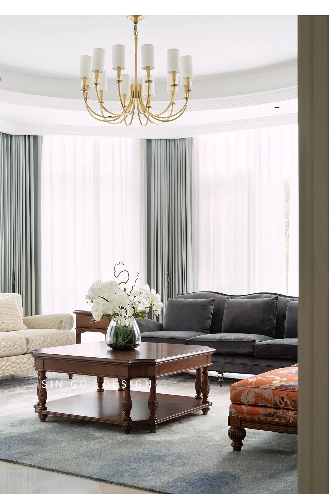 上海 600㎡美式别墅，餐厨空间打造人间烟火气息-36