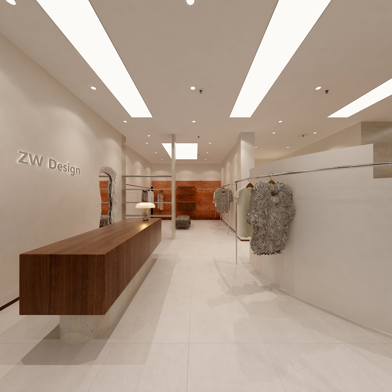 原创现代极简店设计-3