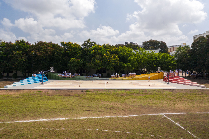 圣玛丽学校多功能球场丨印度丨playball studio-28