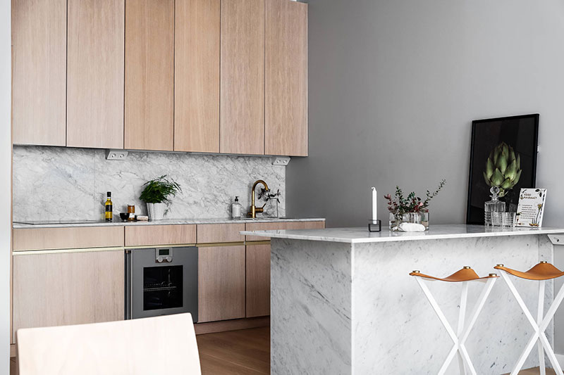 简约时尚的斯堪的纳维亚公寓空间规划-6