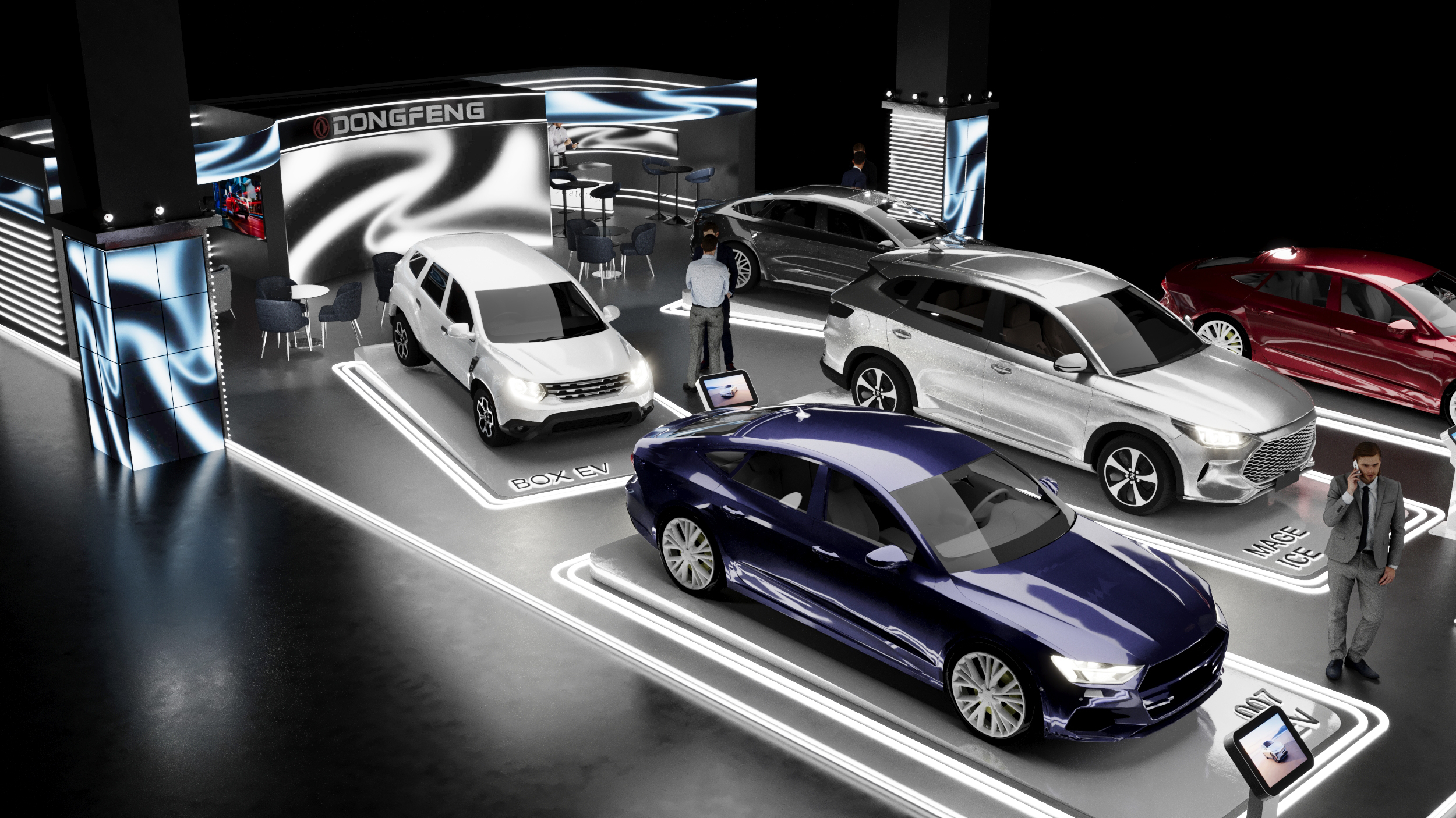 DONGFENG CAR BOOTH（东风汽车展位）丨Habiba Nashaat-14