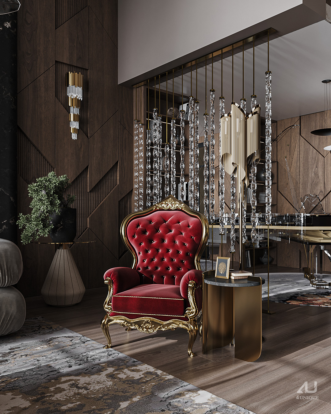 Luxury style interior design-6