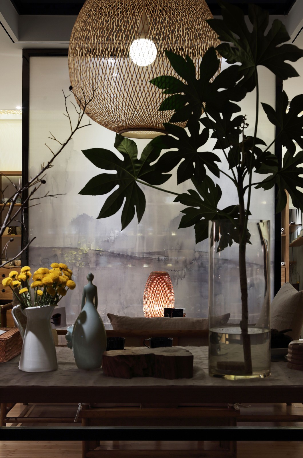 赏茶茶室 | 静雅新中式,品茗交友共赏境-11