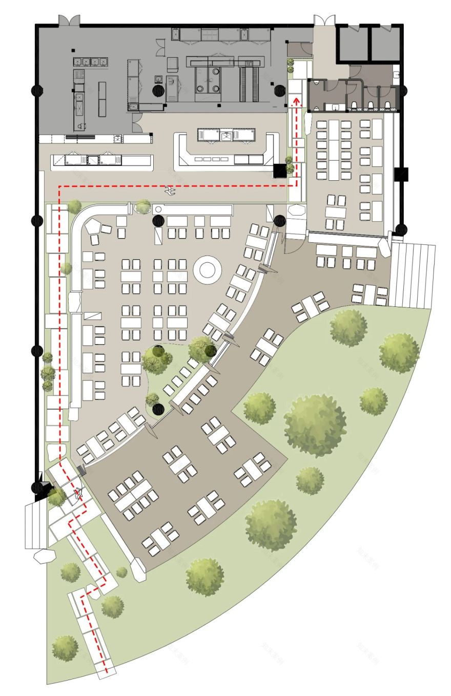 篝火旁·亚运公园店丨中国杭州丨杭州观堂室内设计有限公司-42