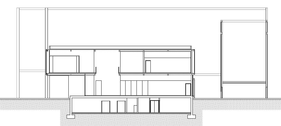 波浪金属表皮打造的光线优化工作空间-12