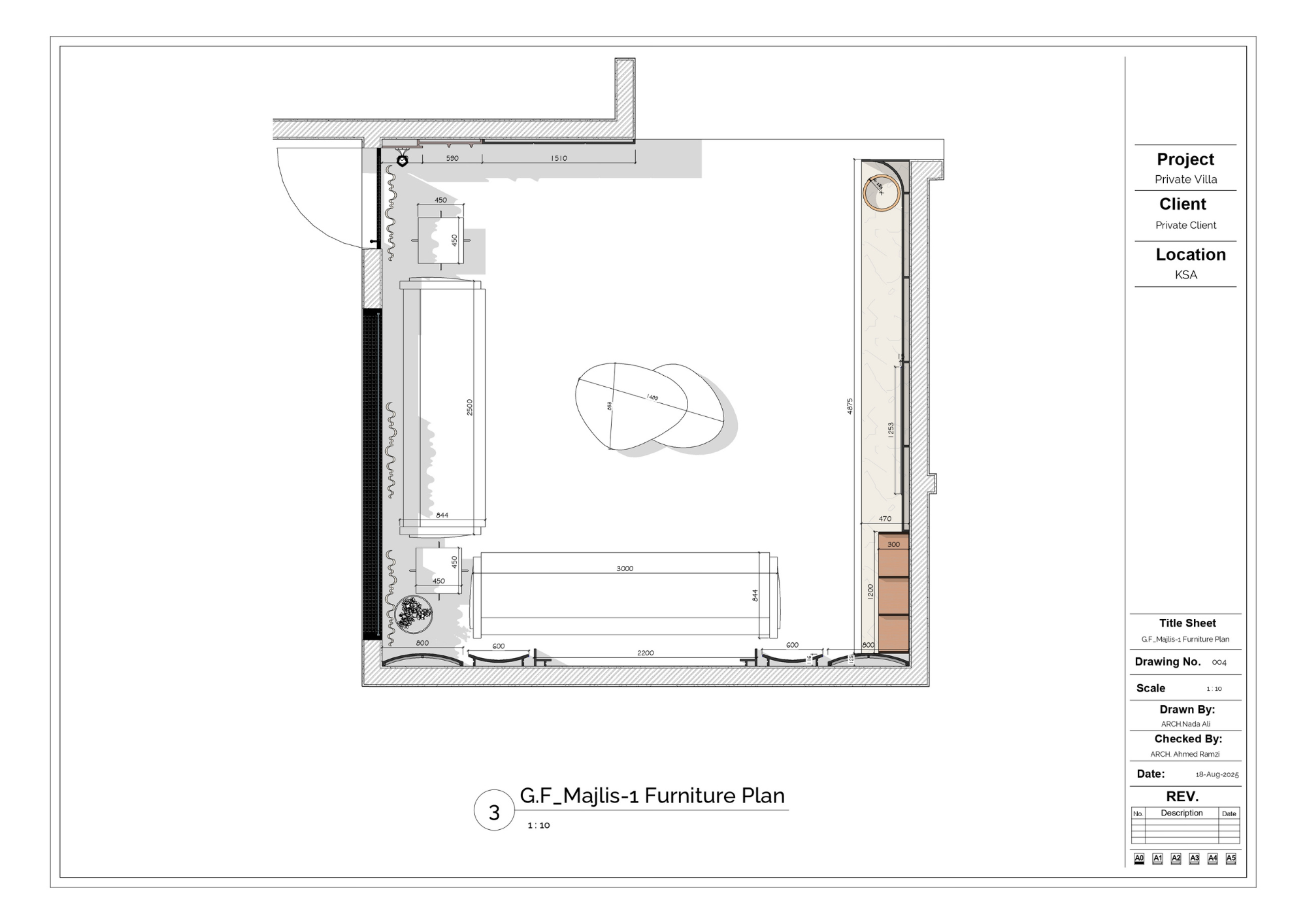 Family Living Interior – Residential Project-8