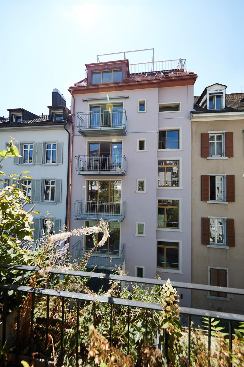 Beat Nievergelt丨Umbau und Aufstockung MFH Zwinglistrasse 18丨瑞士-26