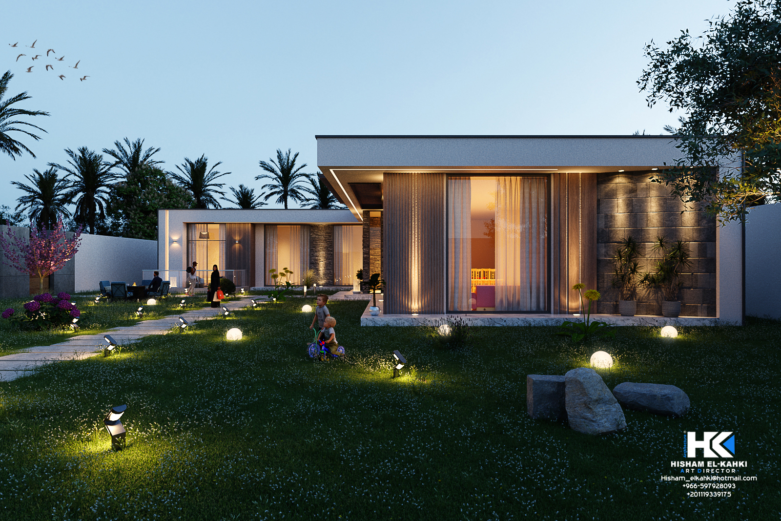 One floor residential chalet-2