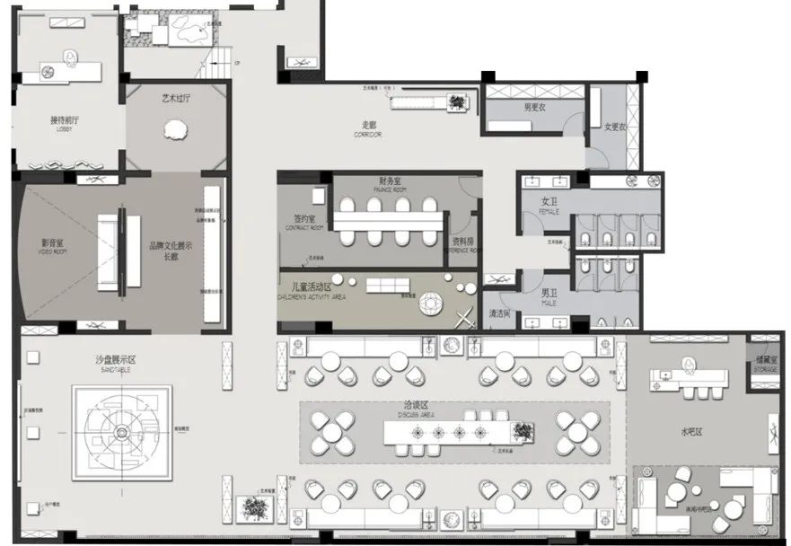 金茂株洲│金茂悦售楼处 | 东方美学的人文气质-60