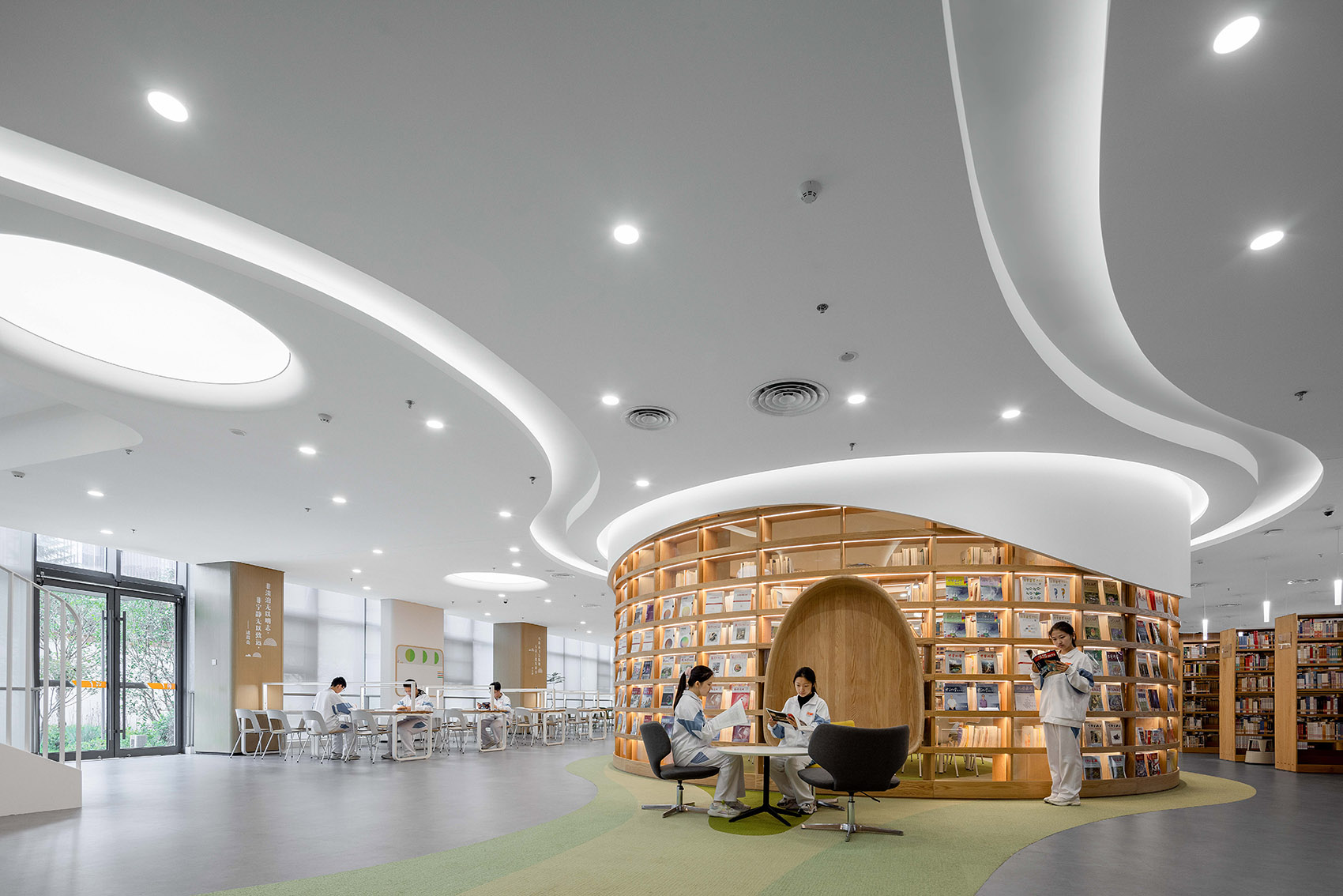 教育建筑 / 西安高新第一中学(高中部)改扩建丨中国西安丨中国建筑西北设计研究院-118