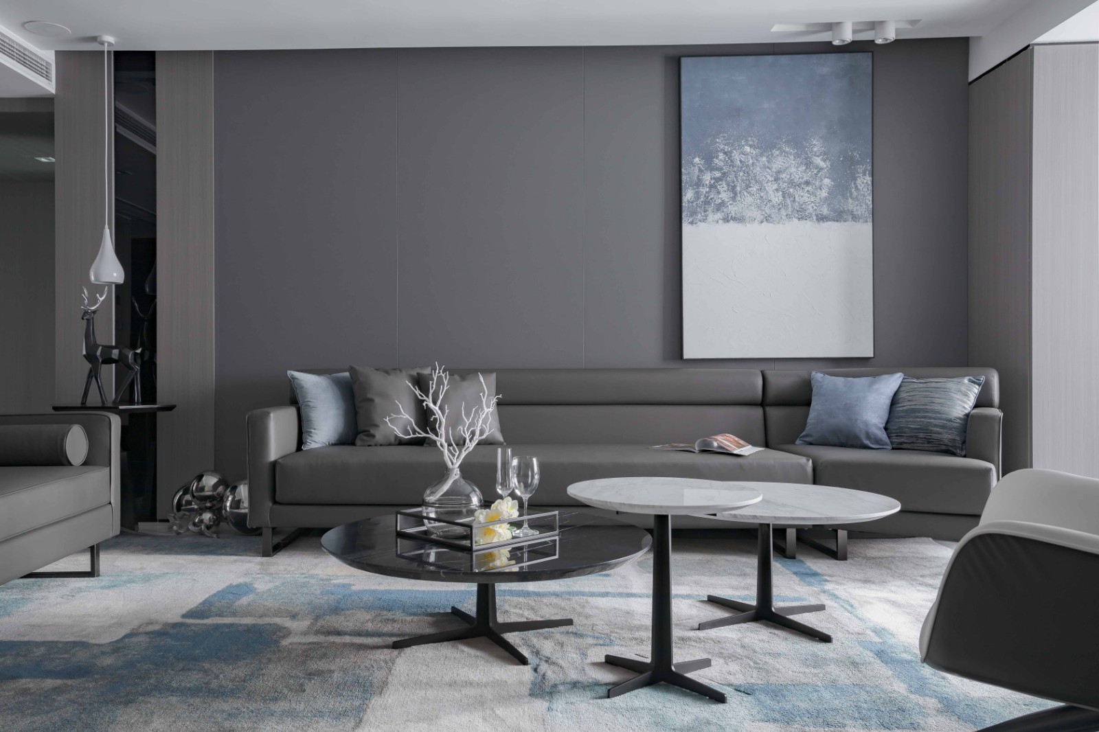 刘树煌设计总监的简约高级灰住宅设计-4