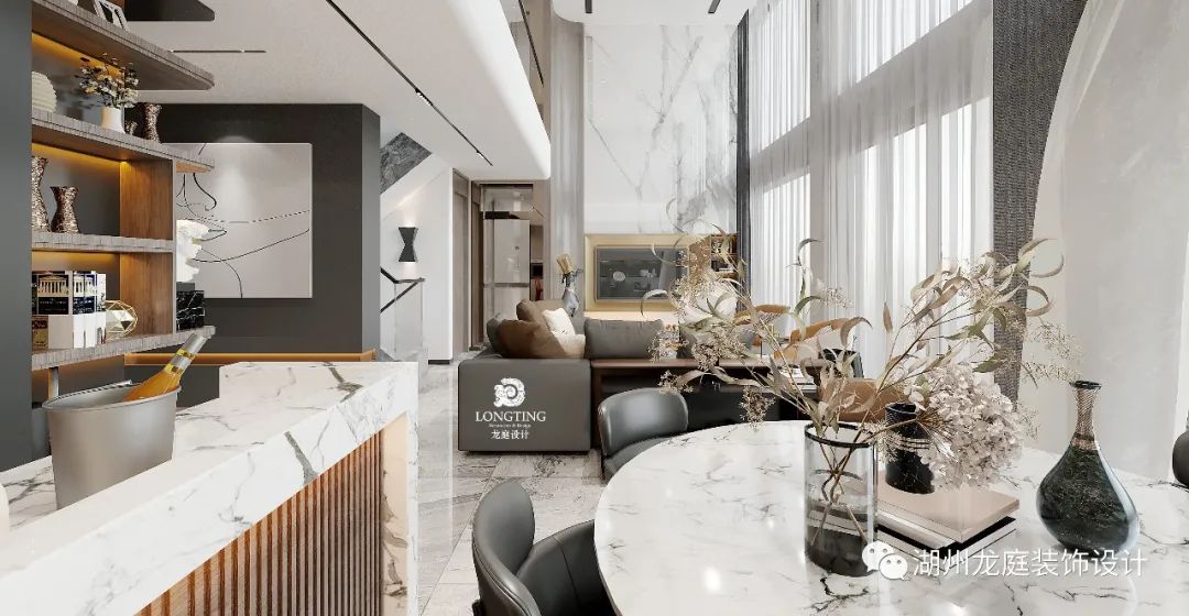 天际玖墅现代简约排屋设计-53