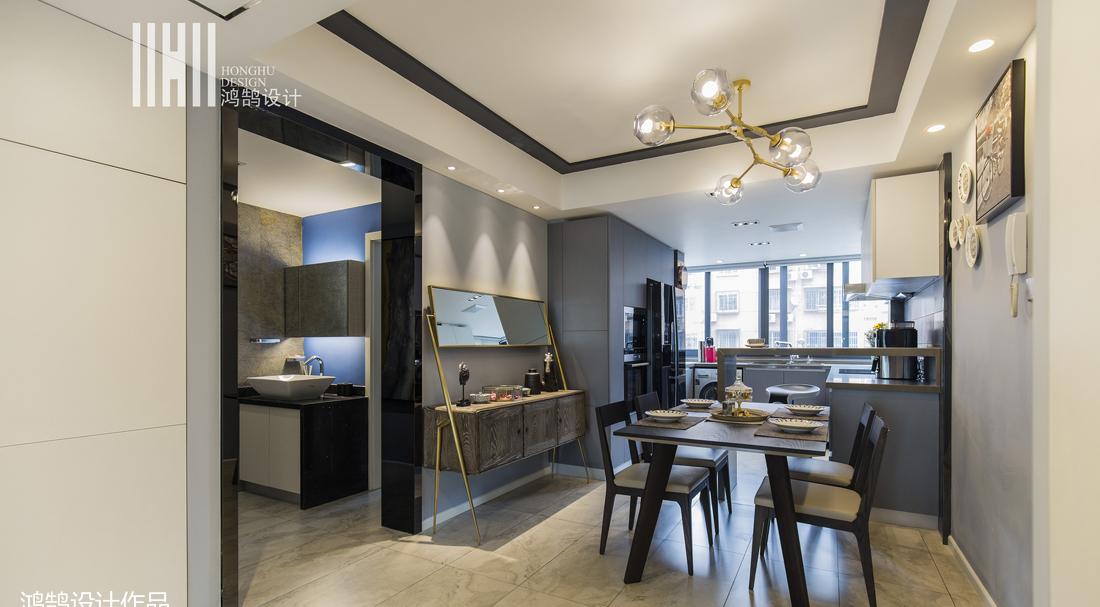 上海阳城 125㎡现代浪漫家居设计-9