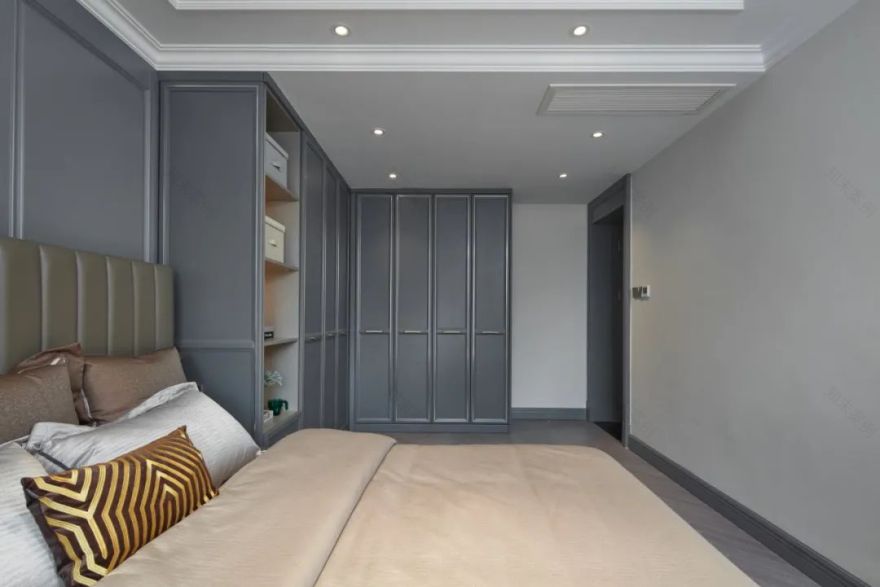 蓝色多瑙河恋曲 · 南宁四房两厅优雅空间设计丨中国南宁丨柒颜设计-61