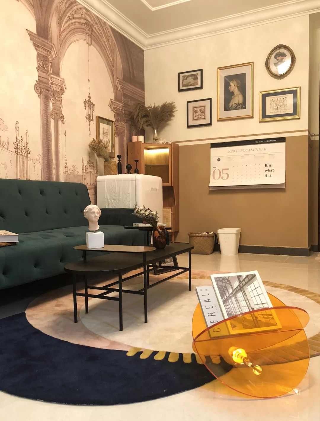 融合古典与现代,打造 42 平米住宅空间的魅力设计-36