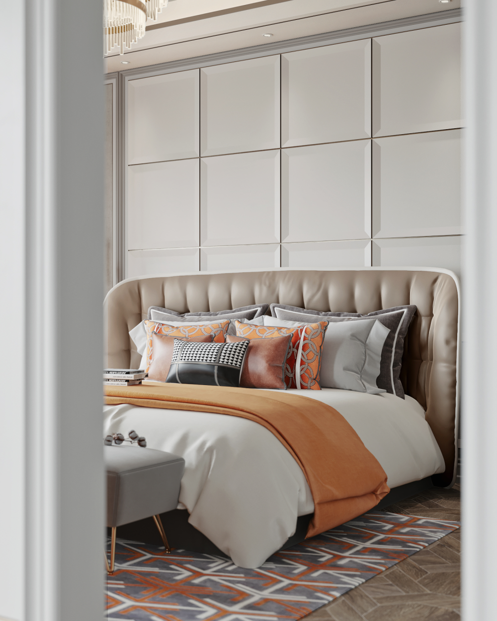 北欧轻奢风，打造简约舒适空间-2