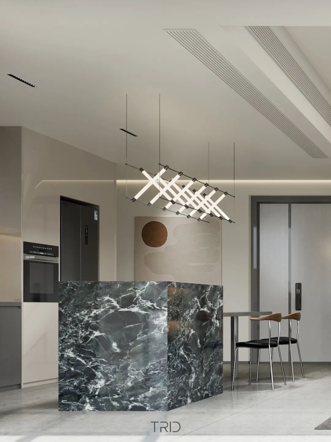 盐田龙湖天琅 · 270 度海景现代简约豪宅设计丨中国深圳丨TRID 添睿设计-31