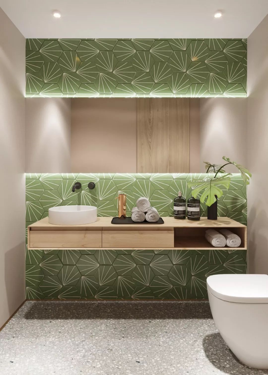 洗漱台设计新趋势,惊艳整个家!-8