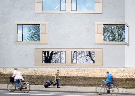 KSG adds textured walls to university chemistry lab in Aachen-8
