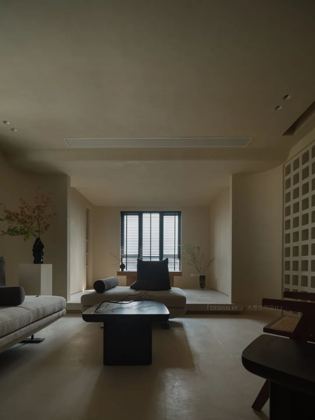 暖黄色宁静住宅丨中国武汉丨大思-25