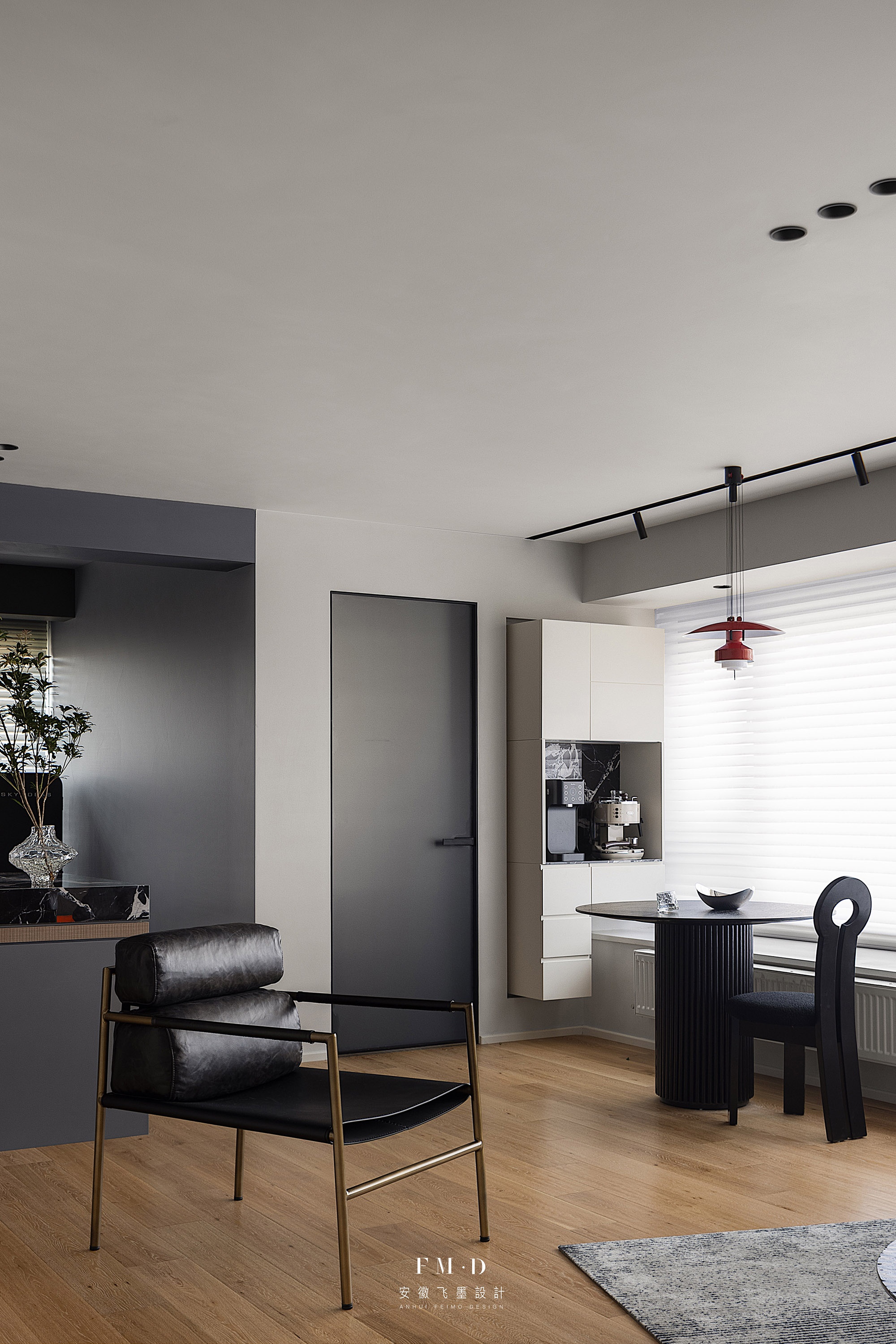 独居男士的130㎡极简风丨中国合肥丨飞墨设计组-21