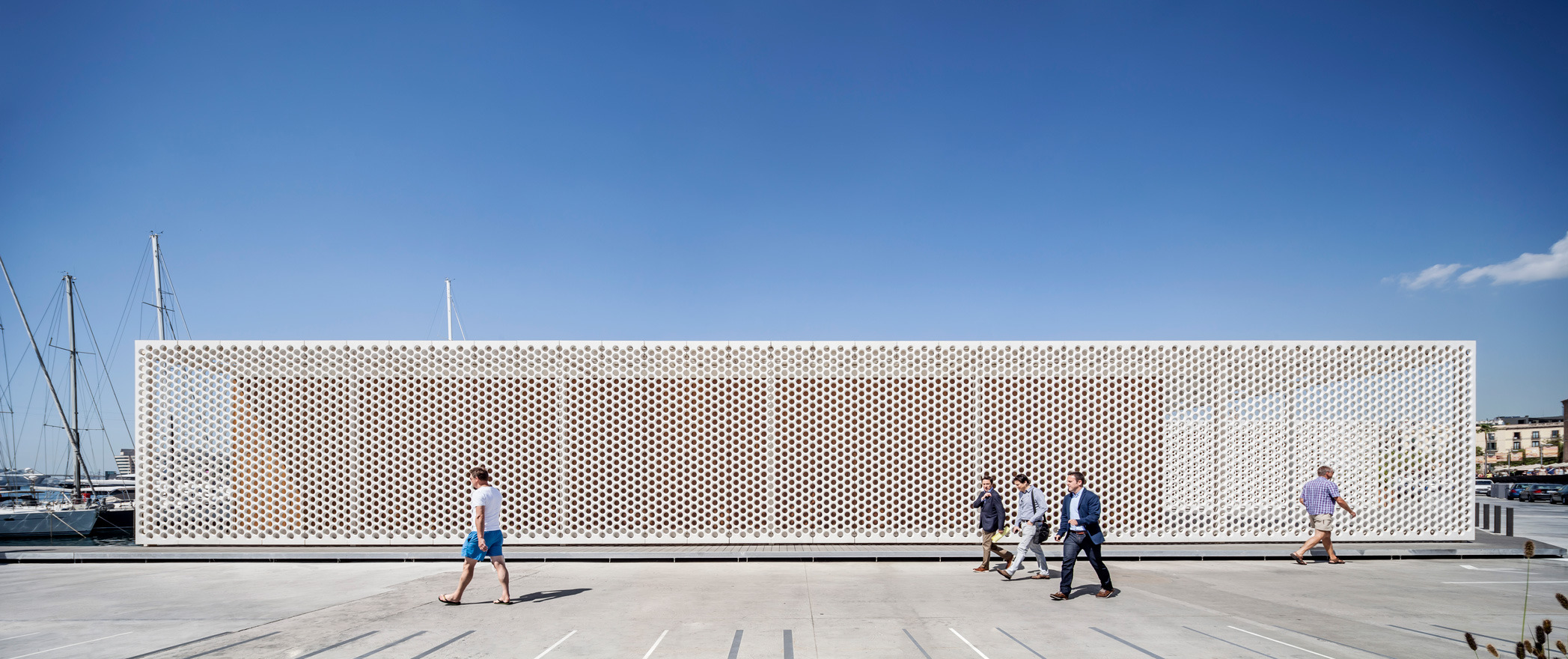 巴塞罗那港口维耶尔码头景观建筑-17