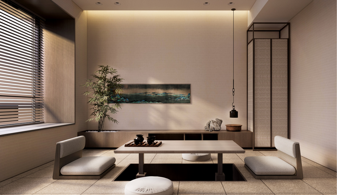 100平米日式现代风-3