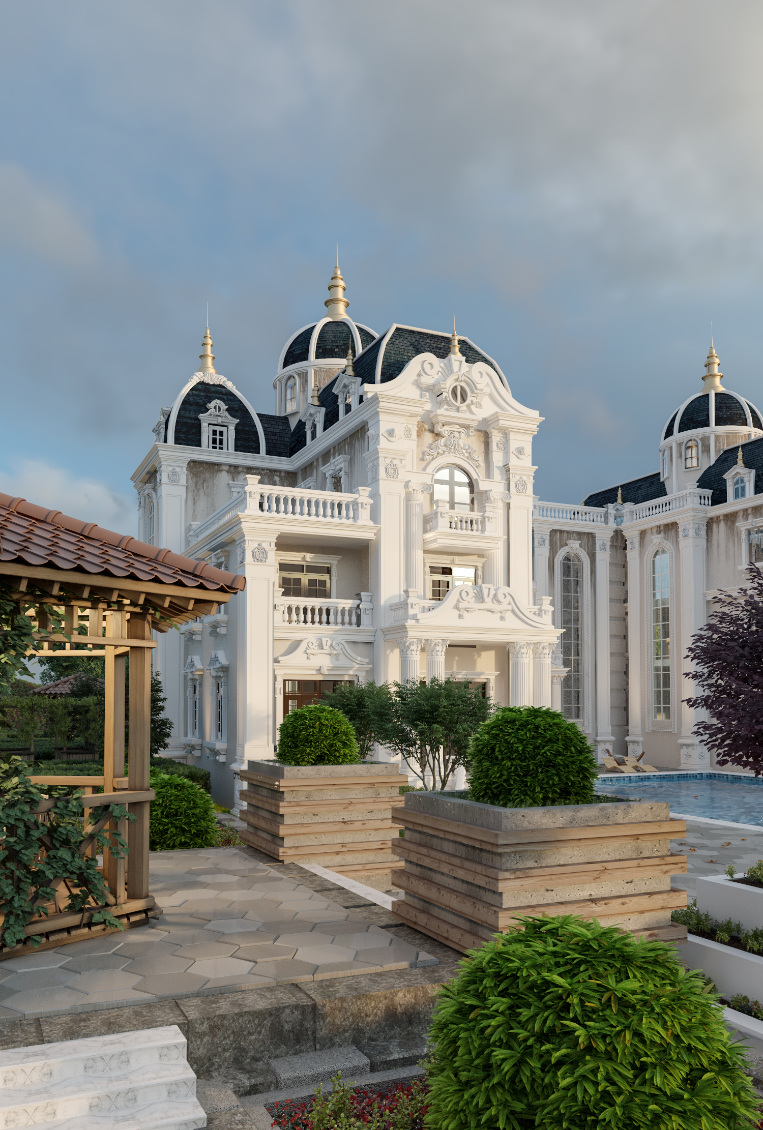 经典欧式宫殿-2