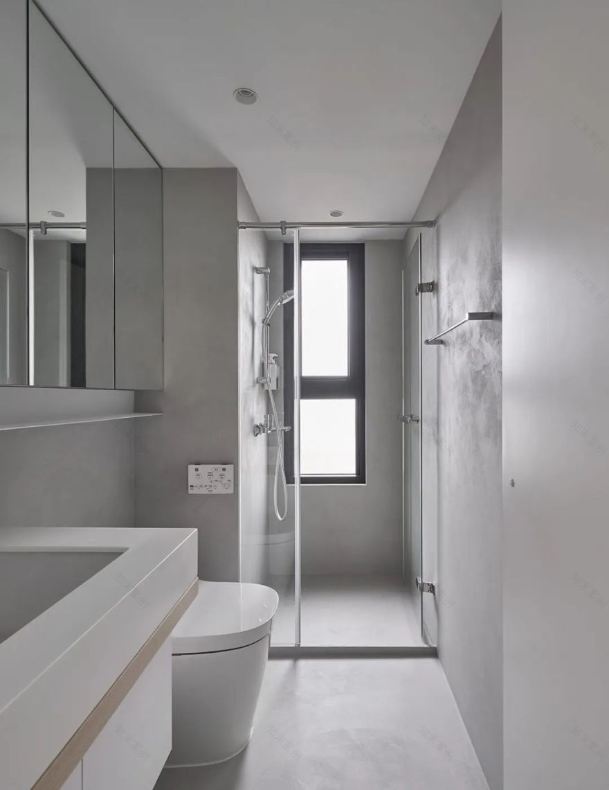 50㎡两居室小宅,弹性利用空间,打造充满变化的盒中盒 | 虫点子设计-57