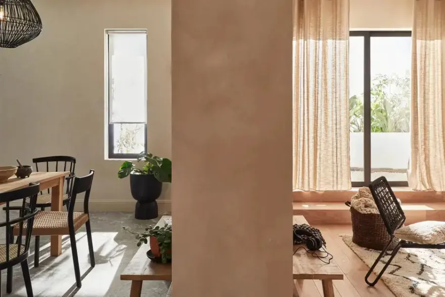 混搭风格客厅与餐厅设计-13