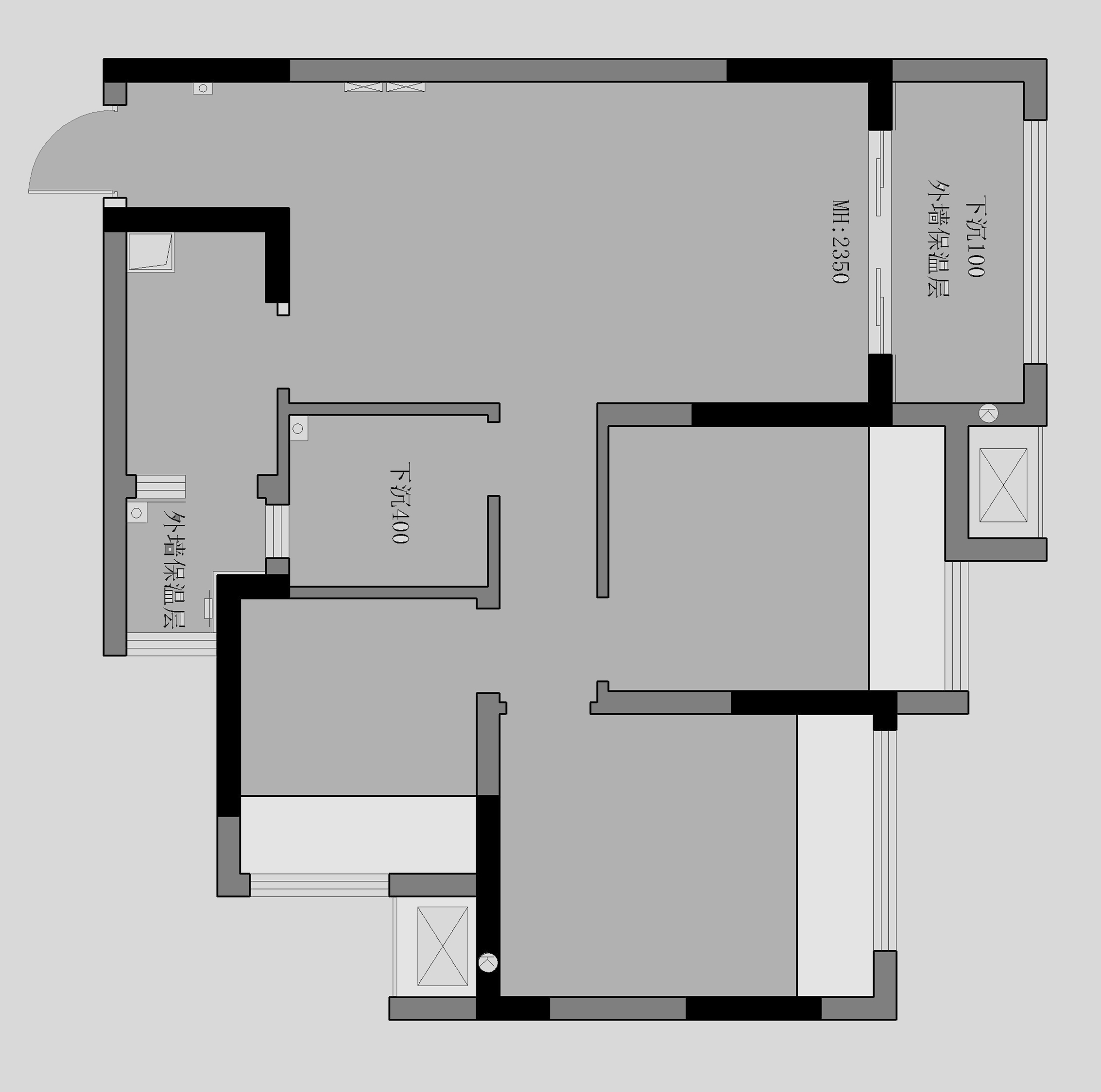 拆出幸福空间 | 84㎡北欧混搭风居室-60