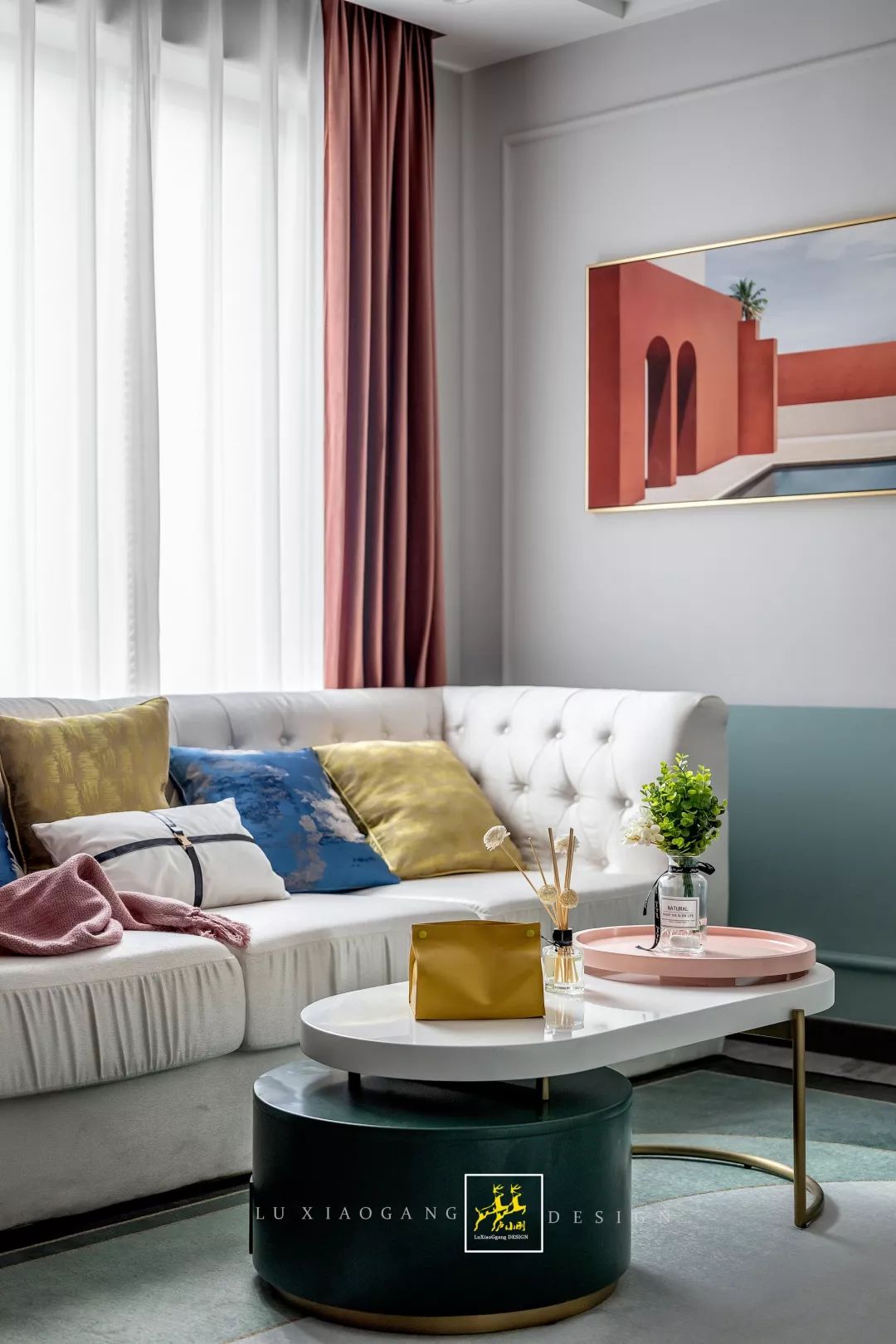 现代 INS 风，天府城 85 平米小家的大胆创新-24