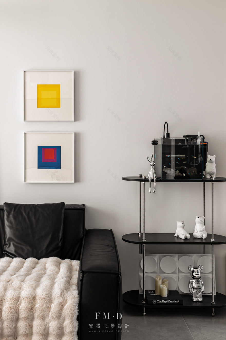 奶油风复式住宅丨中国滁州丨飞墨设计组-26