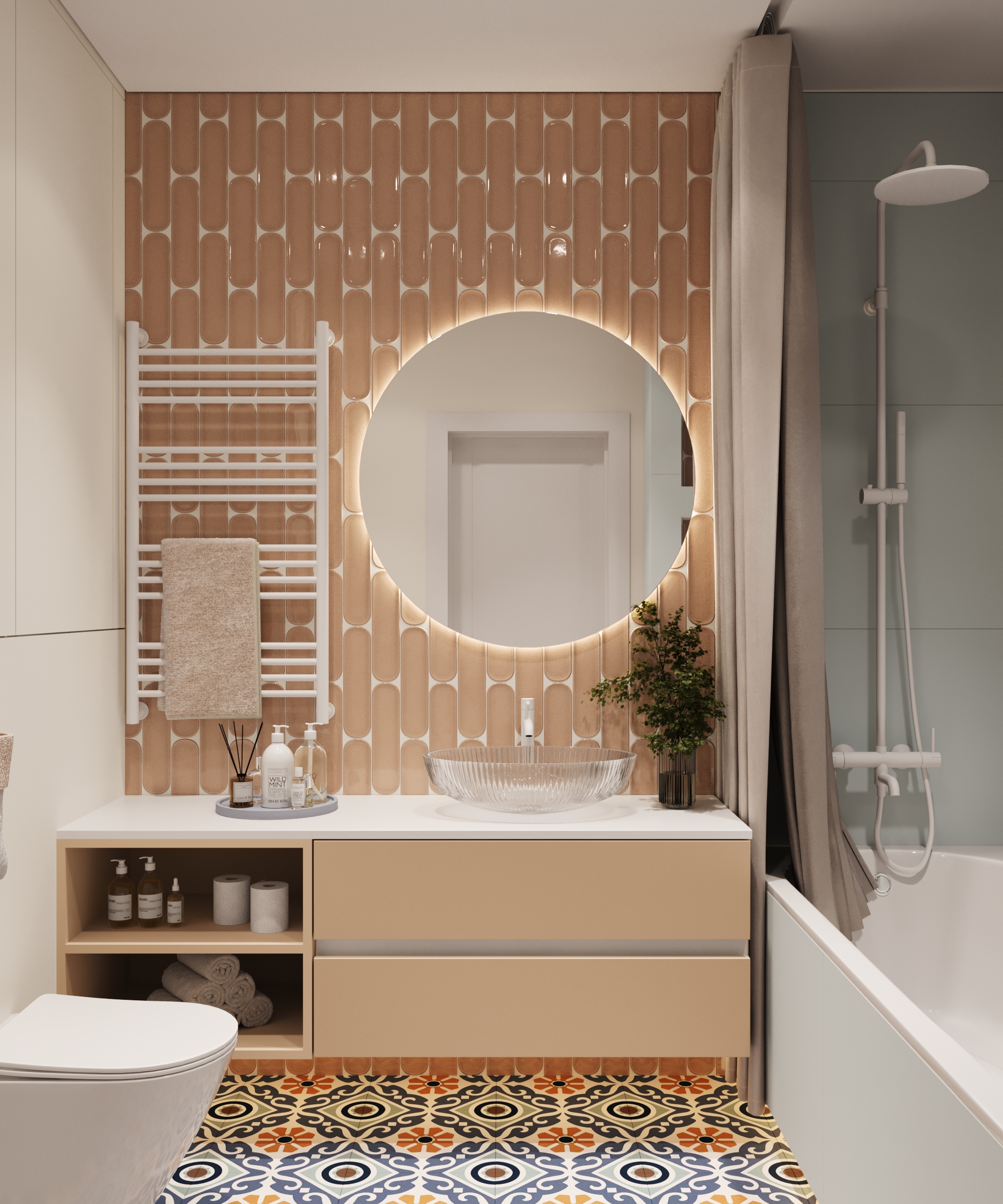 Bright apartment for a family-20