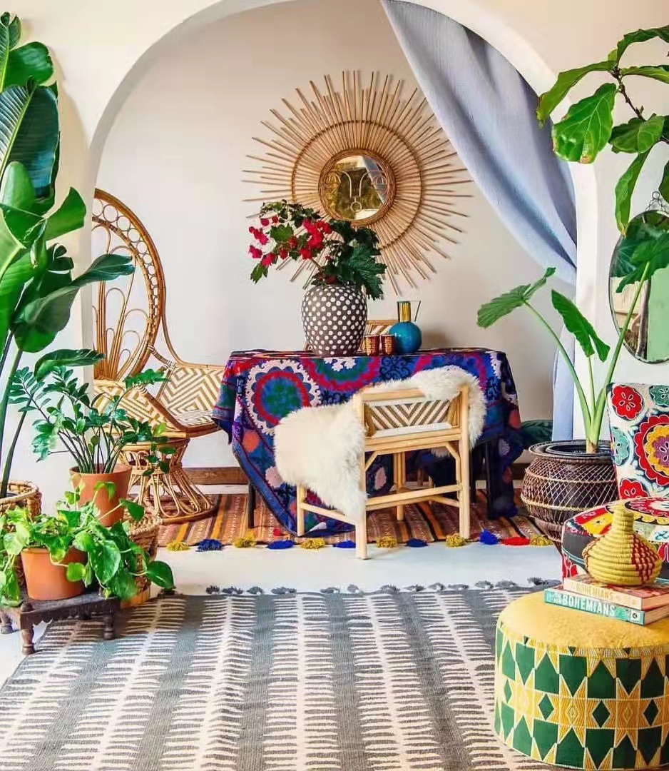 狂野，自由，色彩鲜活，波西米亚风！#轻奢美式风格-2