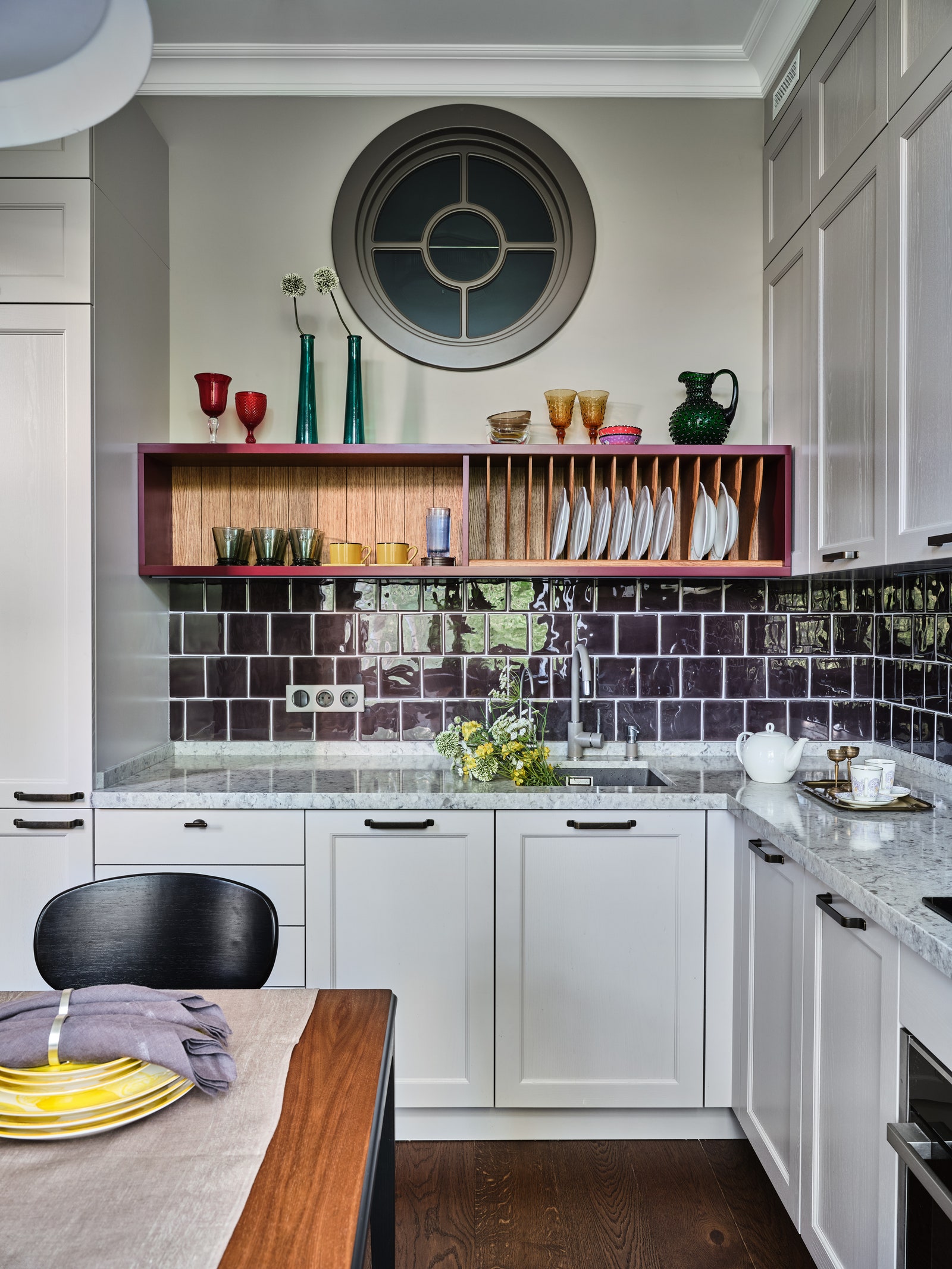 62㎡花卉主题公寓设计丨Олеся Шляхтина-23