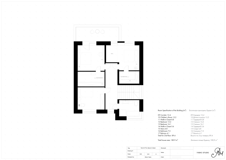 乌克兰基辅地区私人住宅室内设计项目-14