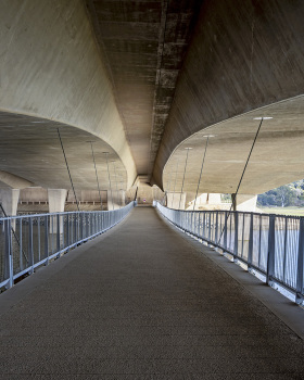 圣埃利霍湖人行天桥丨Safdie Rabines Architects