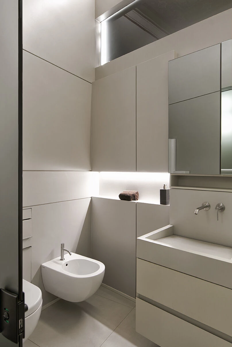 罗马 Monti 区私人住宅的现代与传统共生丨意大利罗马丨Sammarro Architecture Studio-16