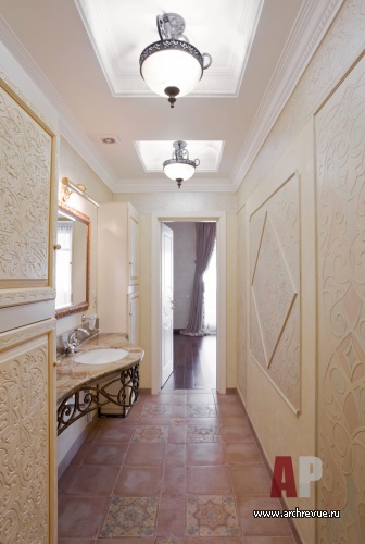 带东方装饰的两层阁楼公寓室内设计丨哈萨克斯坦丨Мозговая Каролина等-36