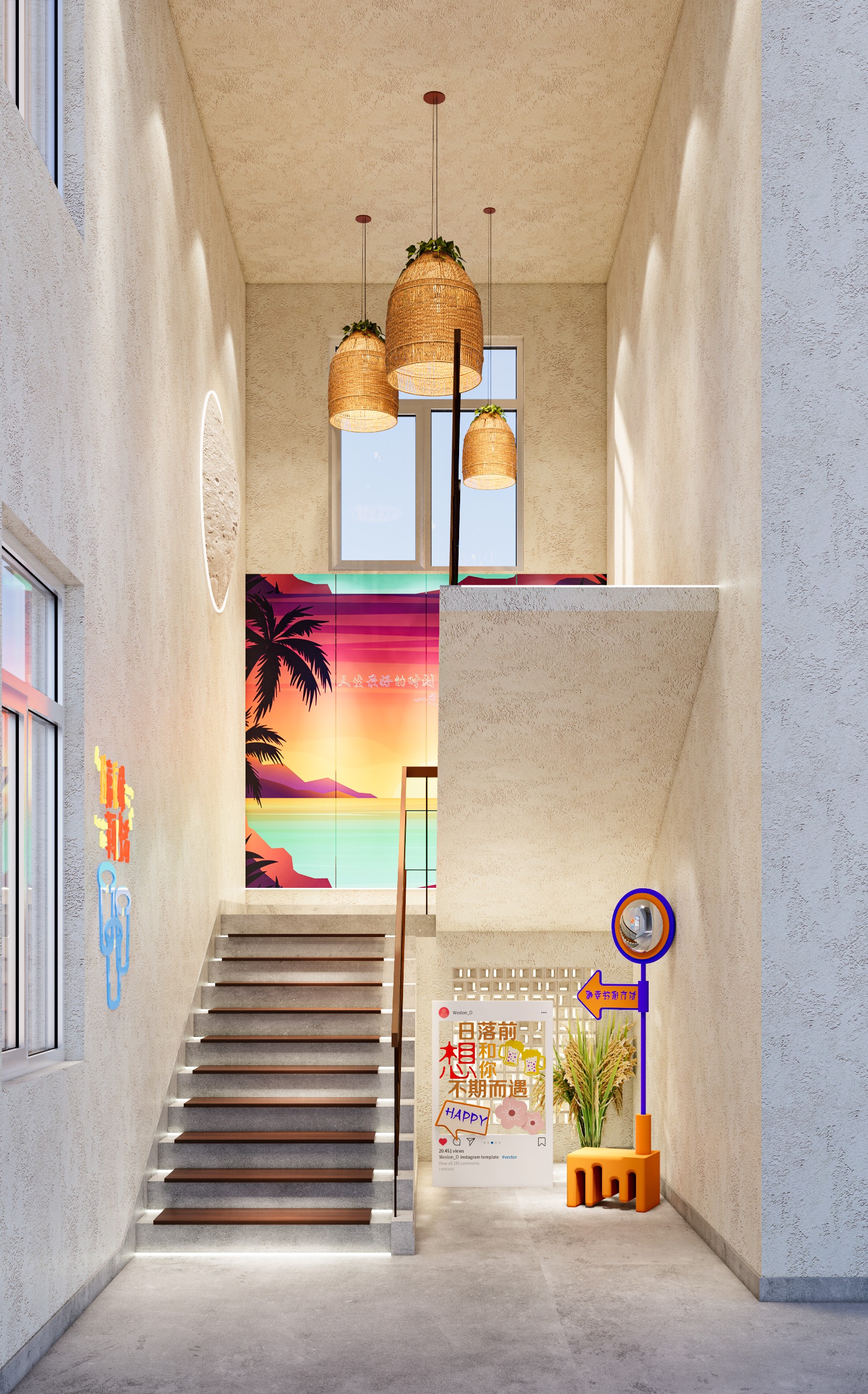 河工大露营餐厅丨河南天恒建筑装饰工程有限公司-16