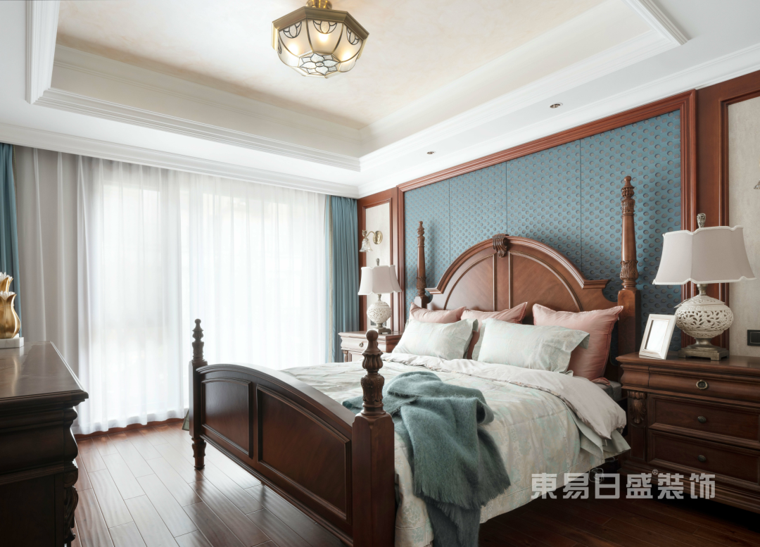 500㎡现代美式装修，别墅里的优雅时光-32