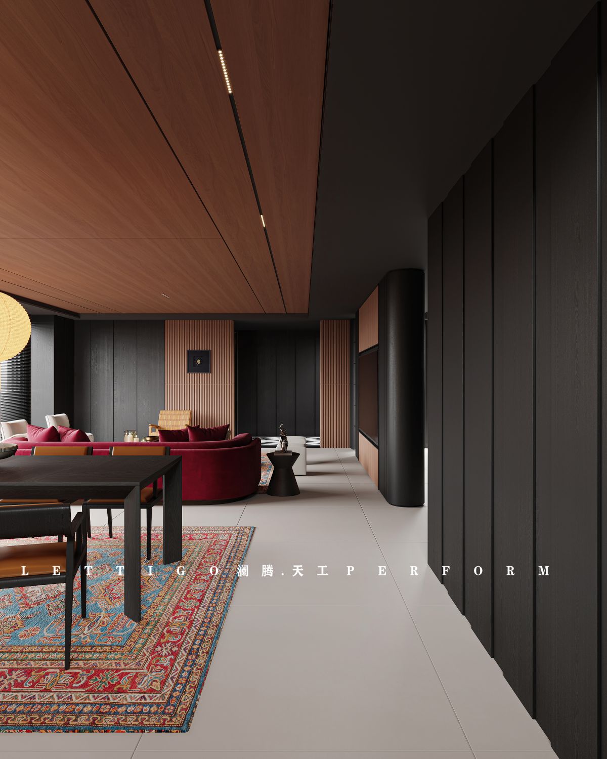 暗夜黑与复古红的碰撞，还有一丝异域风情的味道-4