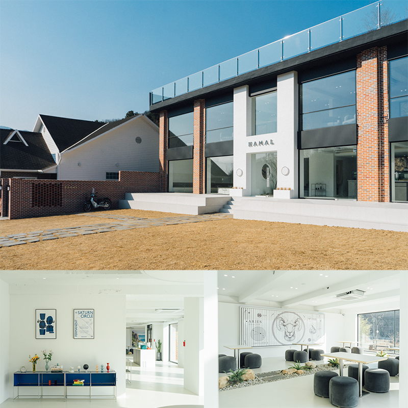 简约时尚 31 平咖啡馆设计-1