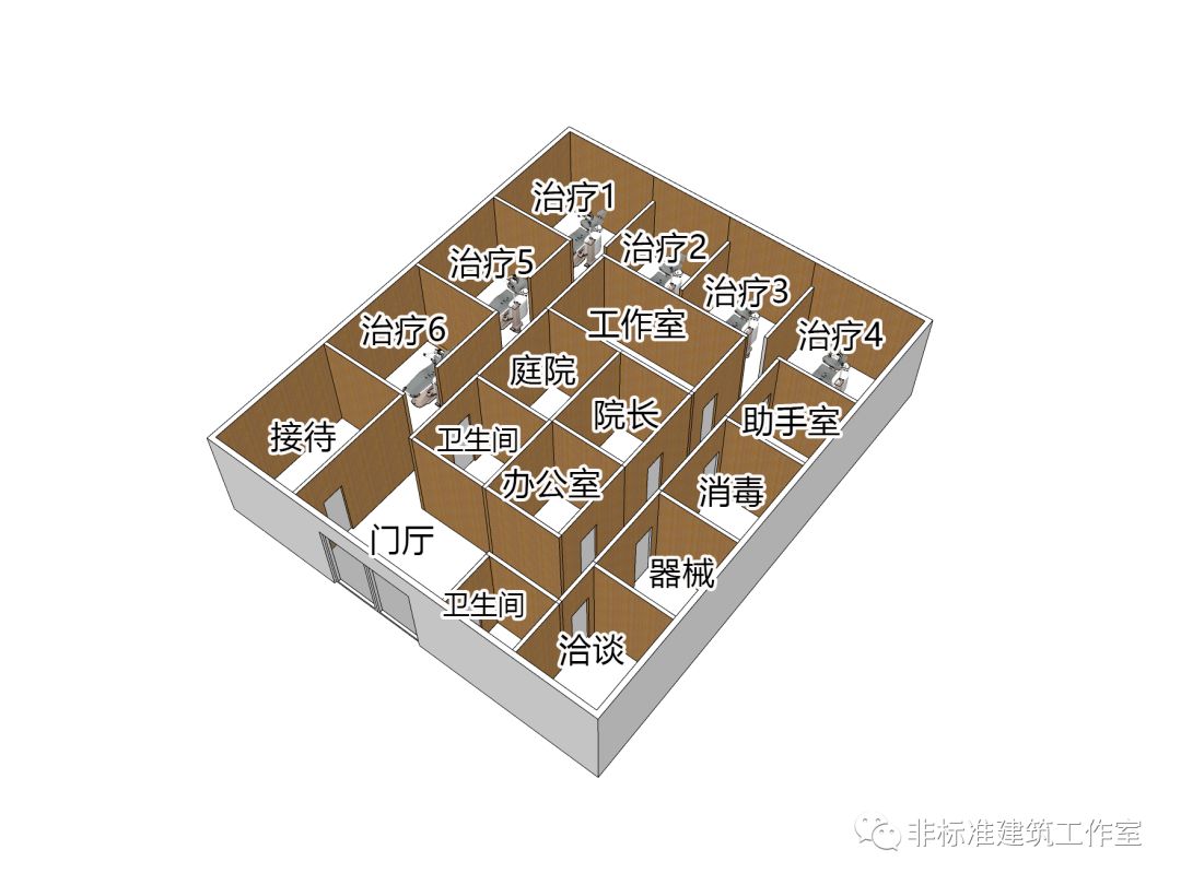 在100平米的建筑里，做出100个房间可能吗？可能！-25