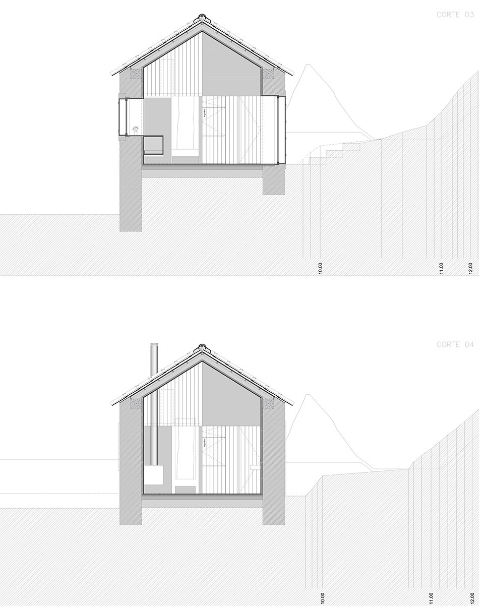 悬崖边的水磨坊民宿 / Bruno Lucas Dias Architecture-40