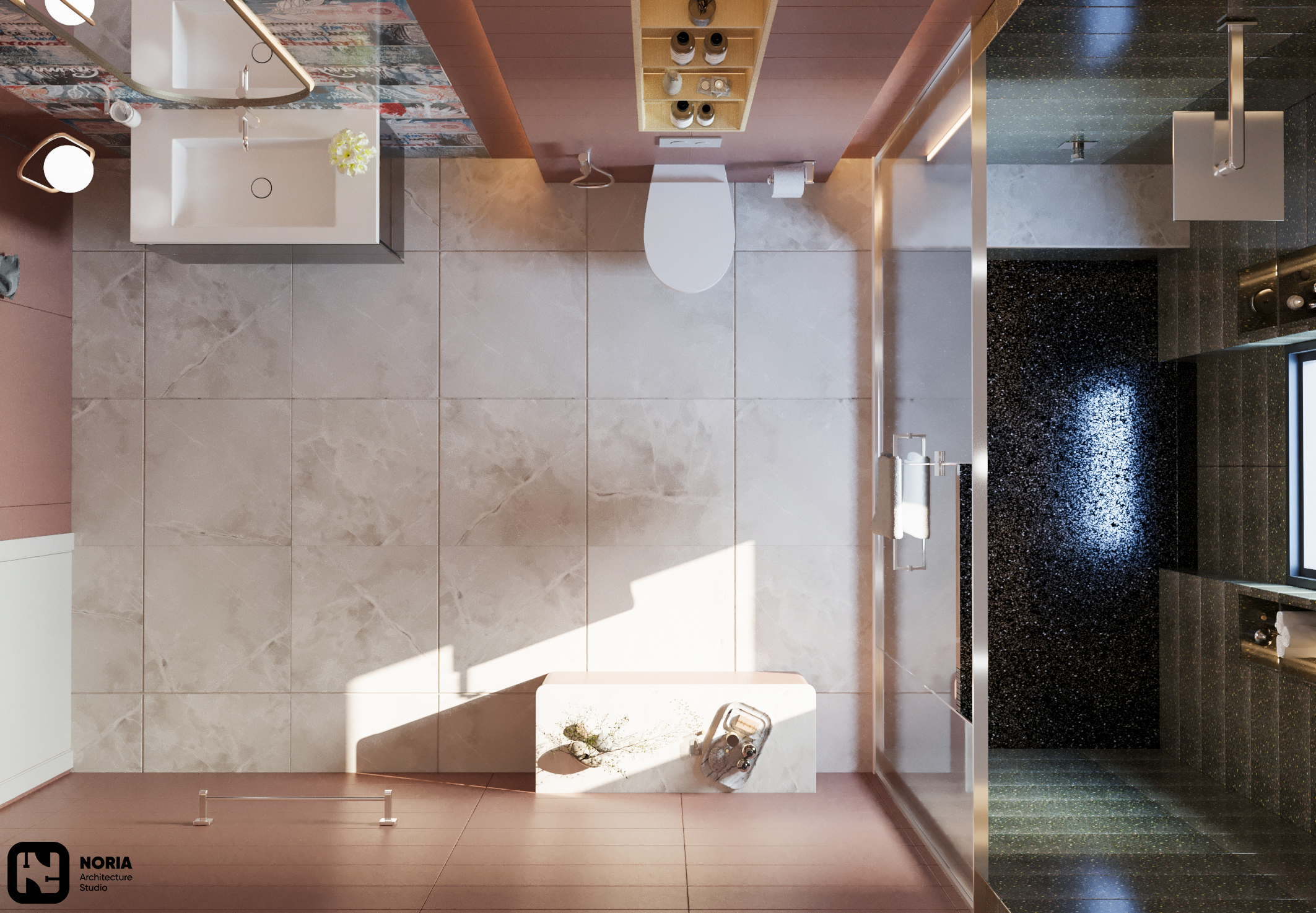 Bath Room 浴室设计丨埃及丨Noria Studio-10