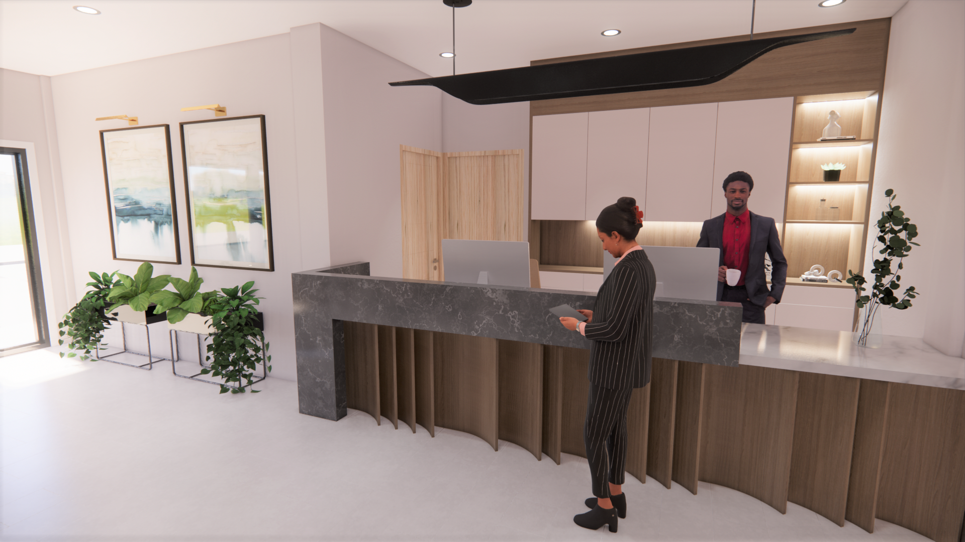 Residential/Commercial Building - 3D Modeling Project-7