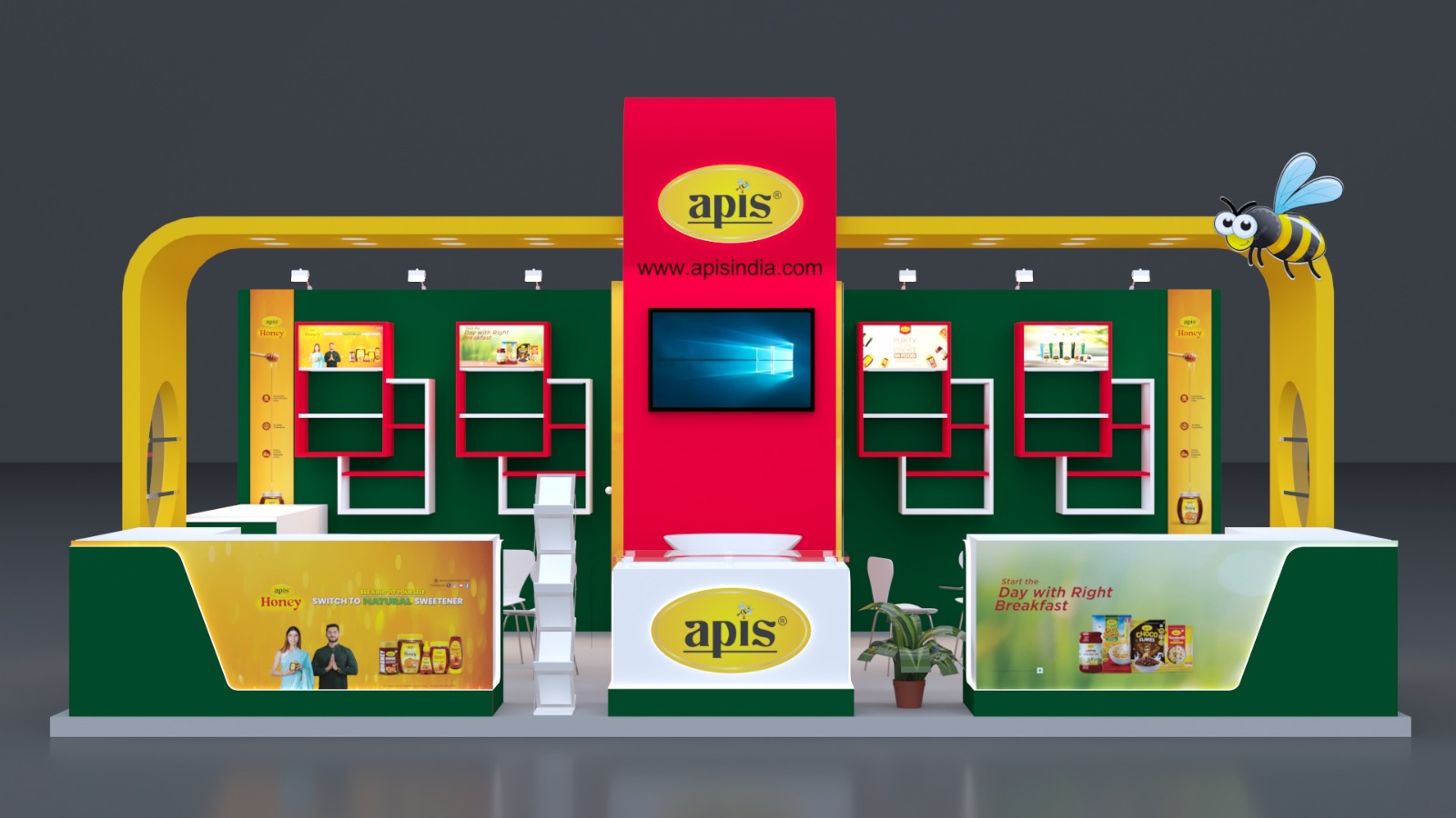 3D Exhibitiob Stall-0